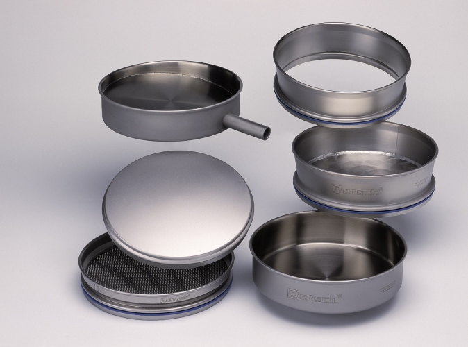 Woven Wire Mesh Sieves ø 100 / 200 / 305 / 400 / 450 mm